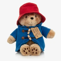 Beige & Blue Paddington Bear Soft Toy (28cm)