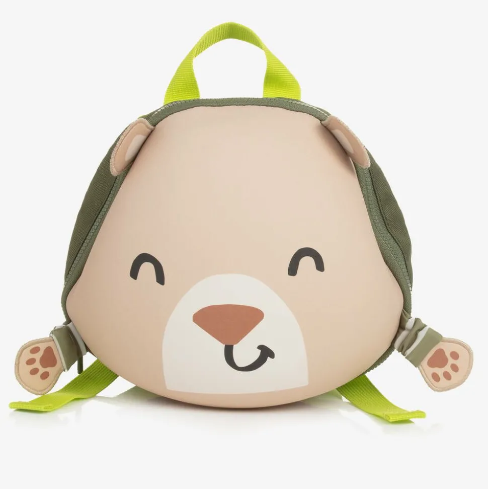 Beige Bear Backpack (21cm)
