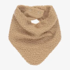Beige Bouclé Baby Scarf