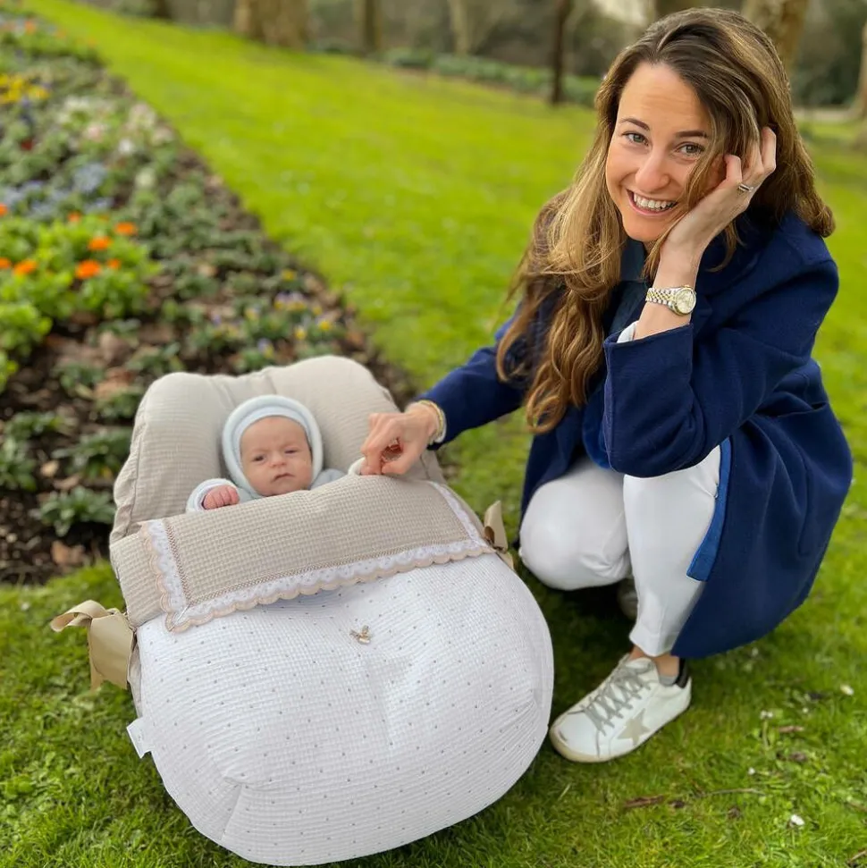 Beige Car Seat Baby Nest (75cm)