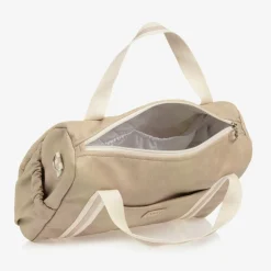 Beige Faux Leather Changing Bag (36cm)