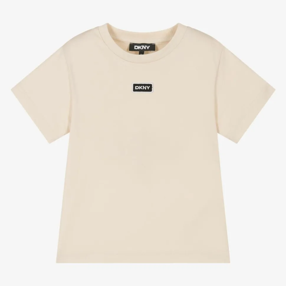 Beige Organic Cotton T-Shirt