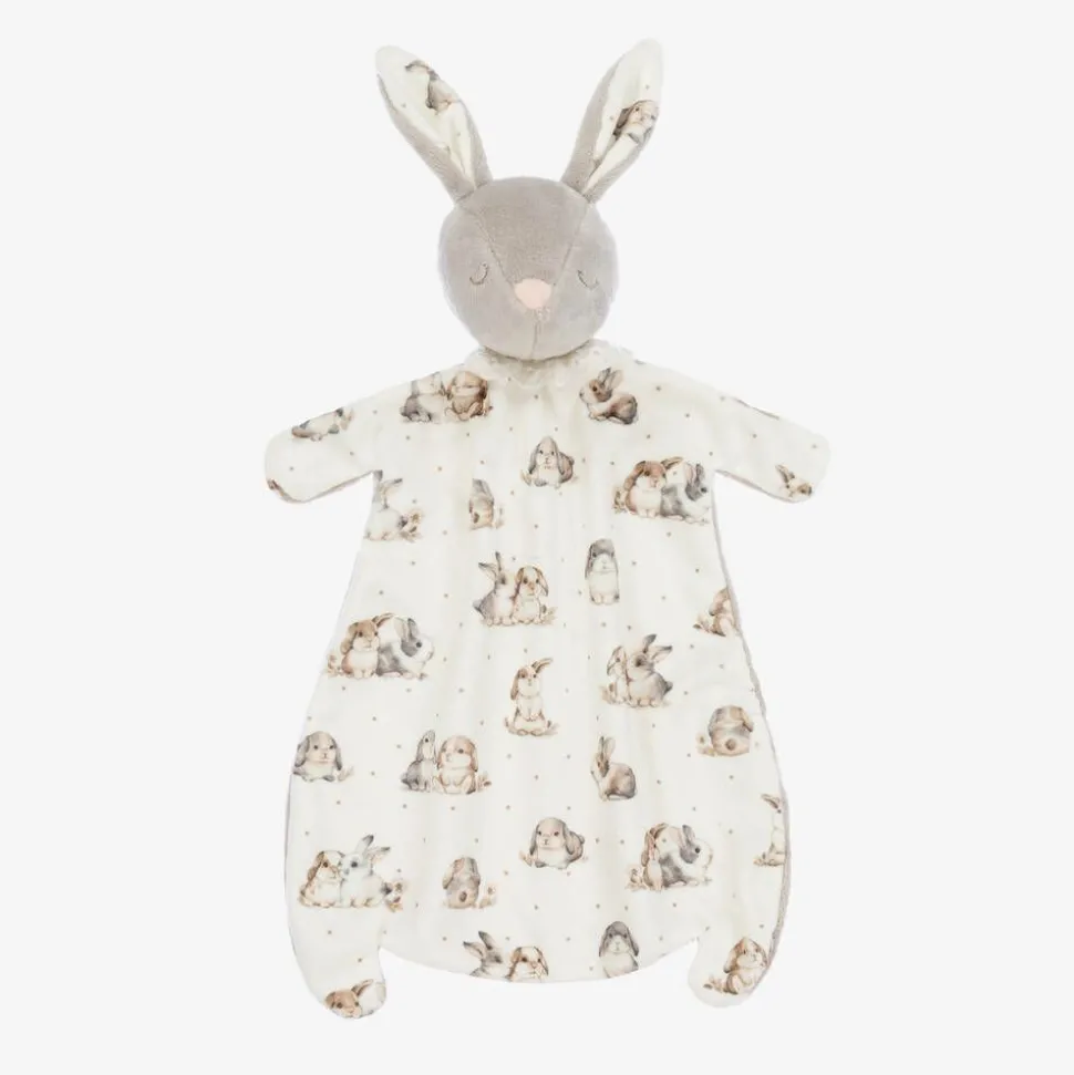 Beige Velour Bunny Comforter (30cm)