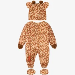 Beige Velour Giraffe Costume