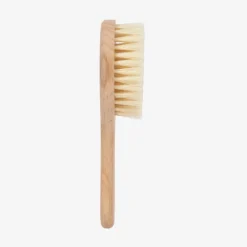 Beige Wooden Baby Hairbrush