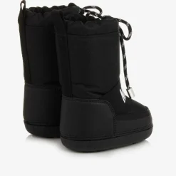 Black & White Snow Boots