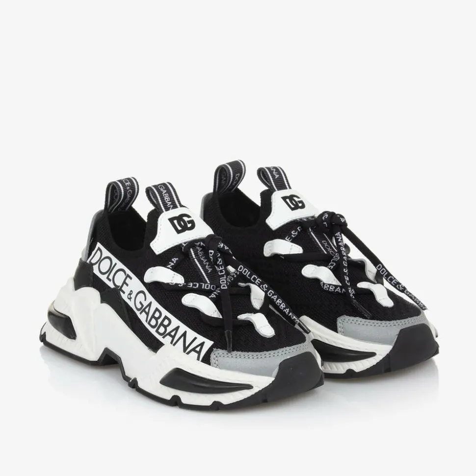 Black Airmaster Low-Top Sock Trainers