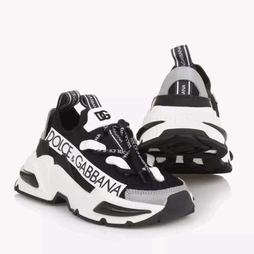 Black Airmaster Low-Top Sock Trainers