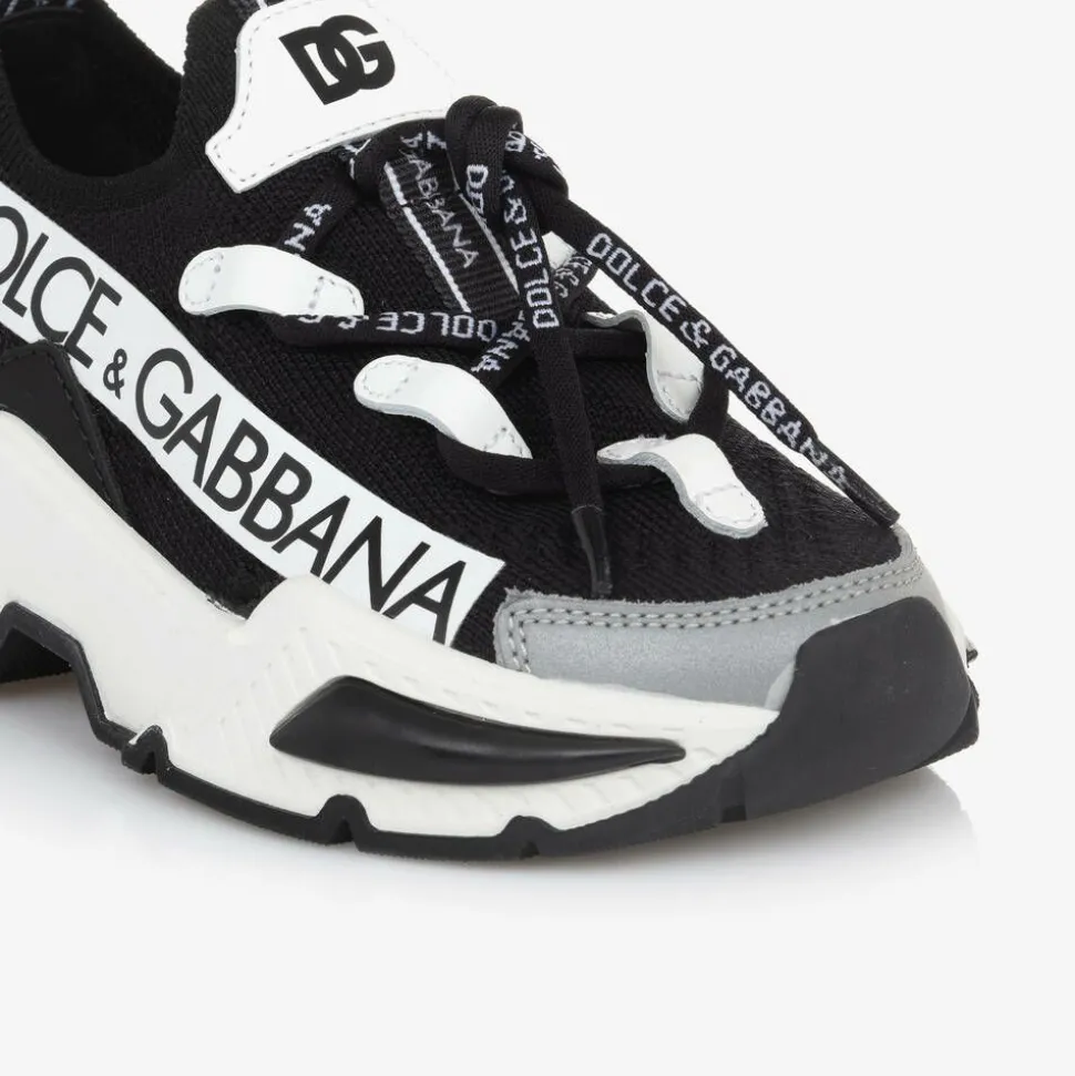 Black Airmaster Low-Top Sock Trainers