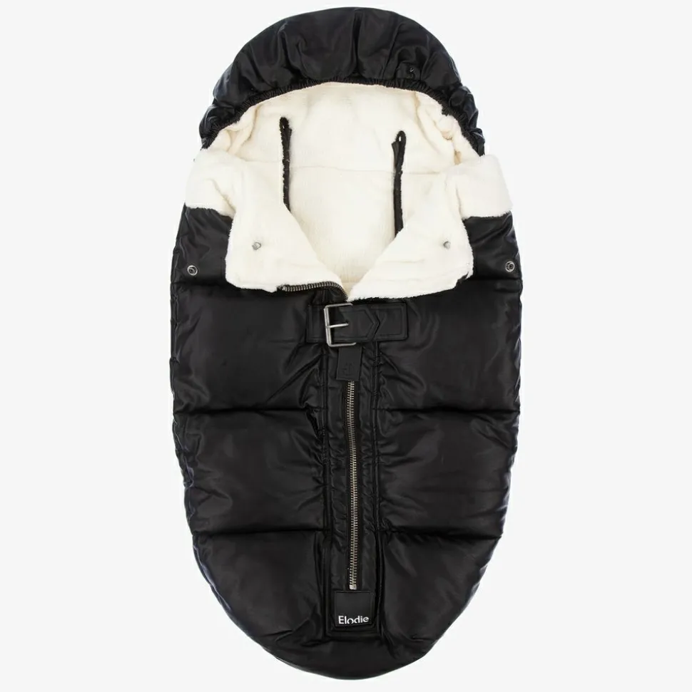 Black & Ivory Footmuff (95cm)