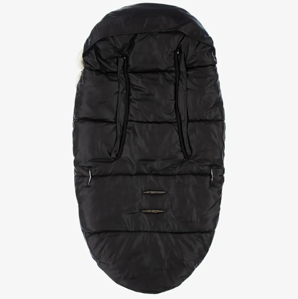Black & Ivory Footmuff (95cm)