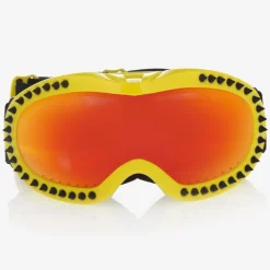 Black & Yellow Ski Goggles
