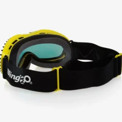 Black & Yellow Ski Goggles