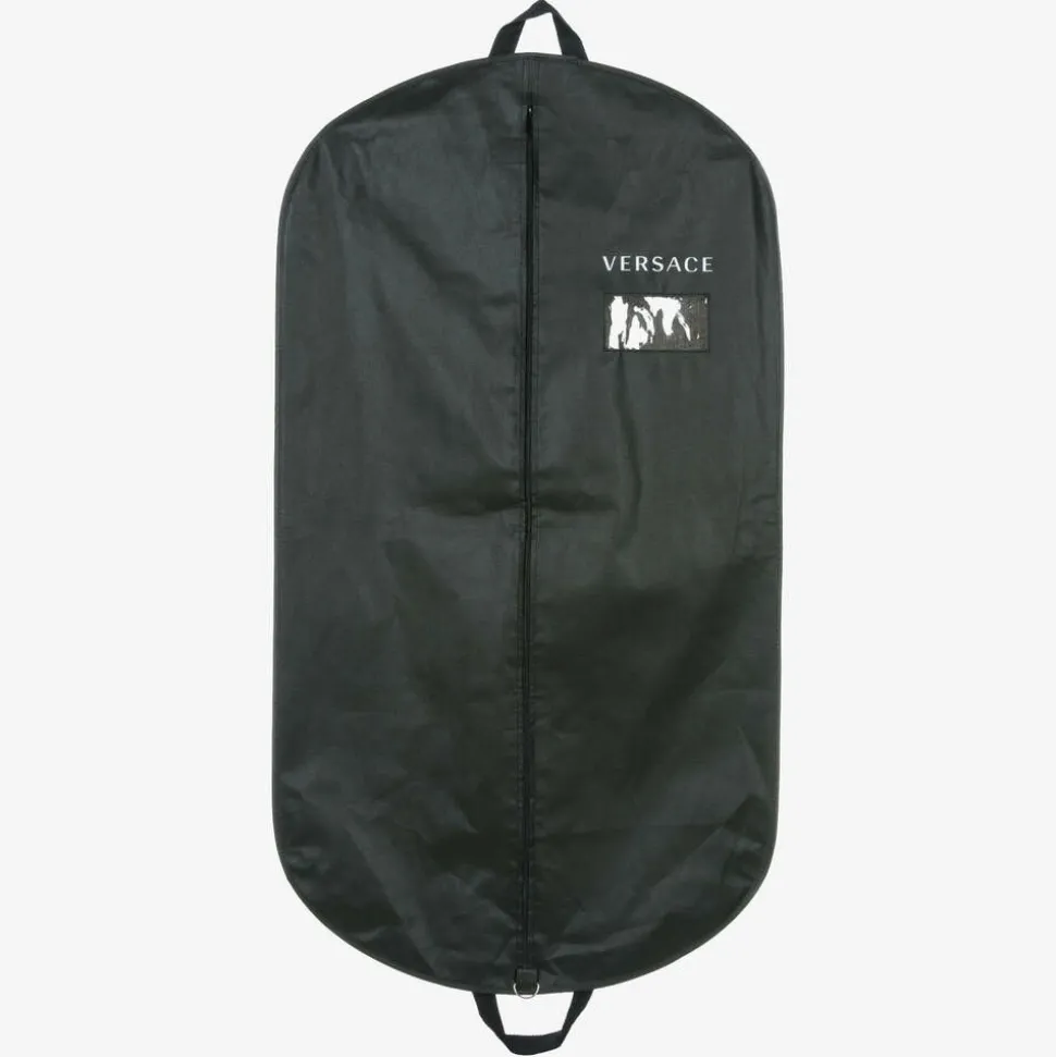 Black Barocco Down-Padded Coat