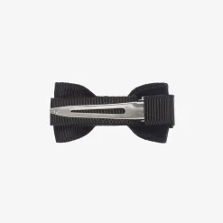 Black Bow Hair Clip (5cm)