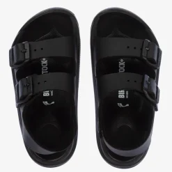 Black Buckled Sandals