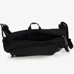 Black Canvas Belt Bag (27cm)