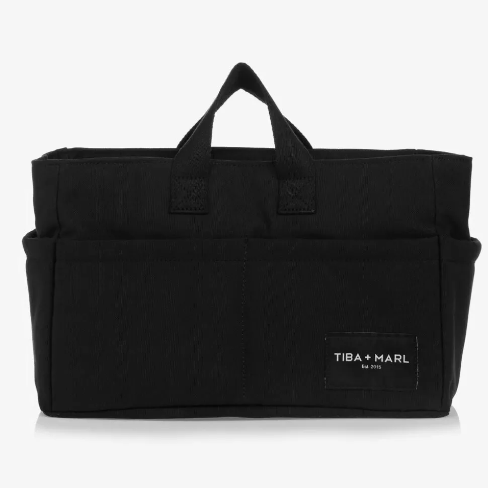 Black Canvas Changing Caddy (35cm)