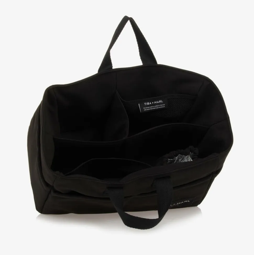 Black Canvas Changing Caddy (35cm)