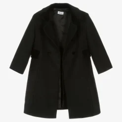 Black Classic Wool Coat