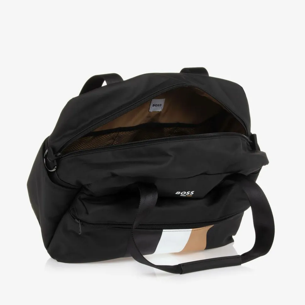 Black Coated Baby Changing Bag (52cm)