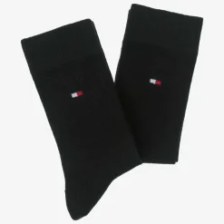 Black Cotton Socks (2 Pack)
