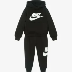 Black Cotton Tracksuit