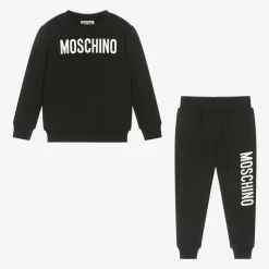 Black Cotton Tracksuit