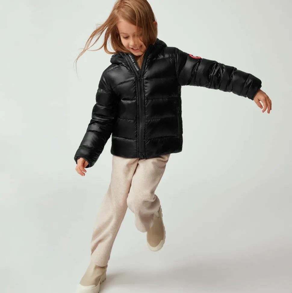 Black Down Padded Crofton Puffer Jacket