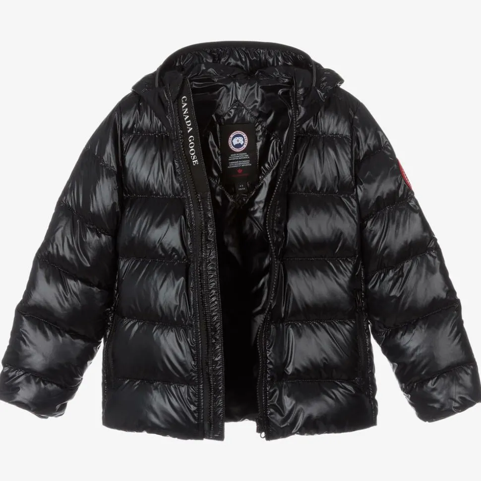 Black Down Padded Crofton Puffer Jacket