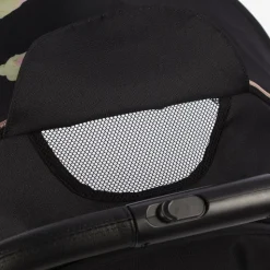 Black Floral Baby Stroller