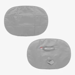 Black Leather Alyssa Changing Bag (38cm)