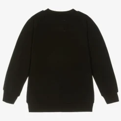 Black Organic Cotton Pumpkin Sweatshirt
