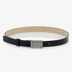 Black Patent Leather Belt