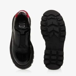 Black Patent Leather Loafers