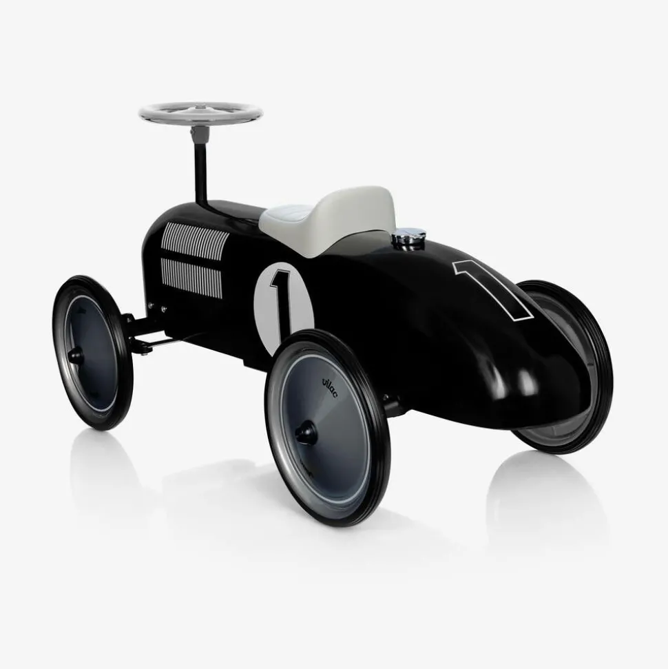 Black Ride-On Vintage Car (76cm)