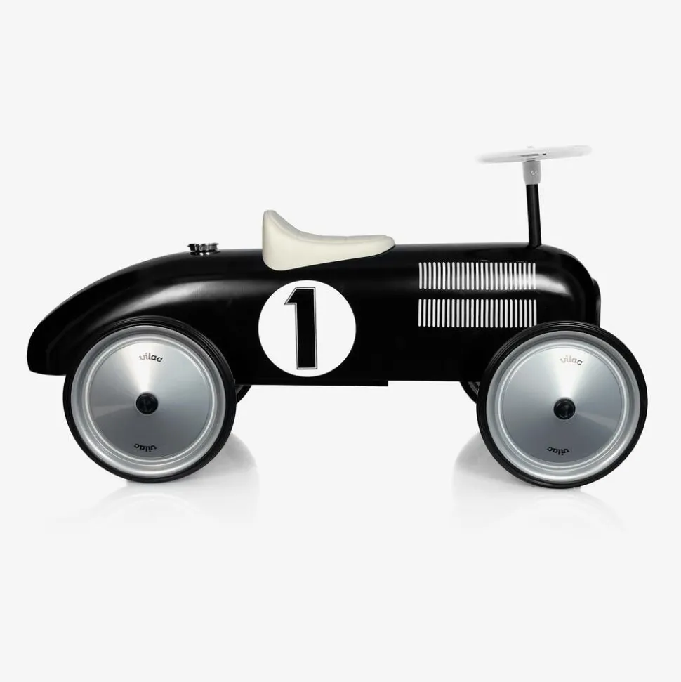 Black Ride-On Vintage Car (76cm)