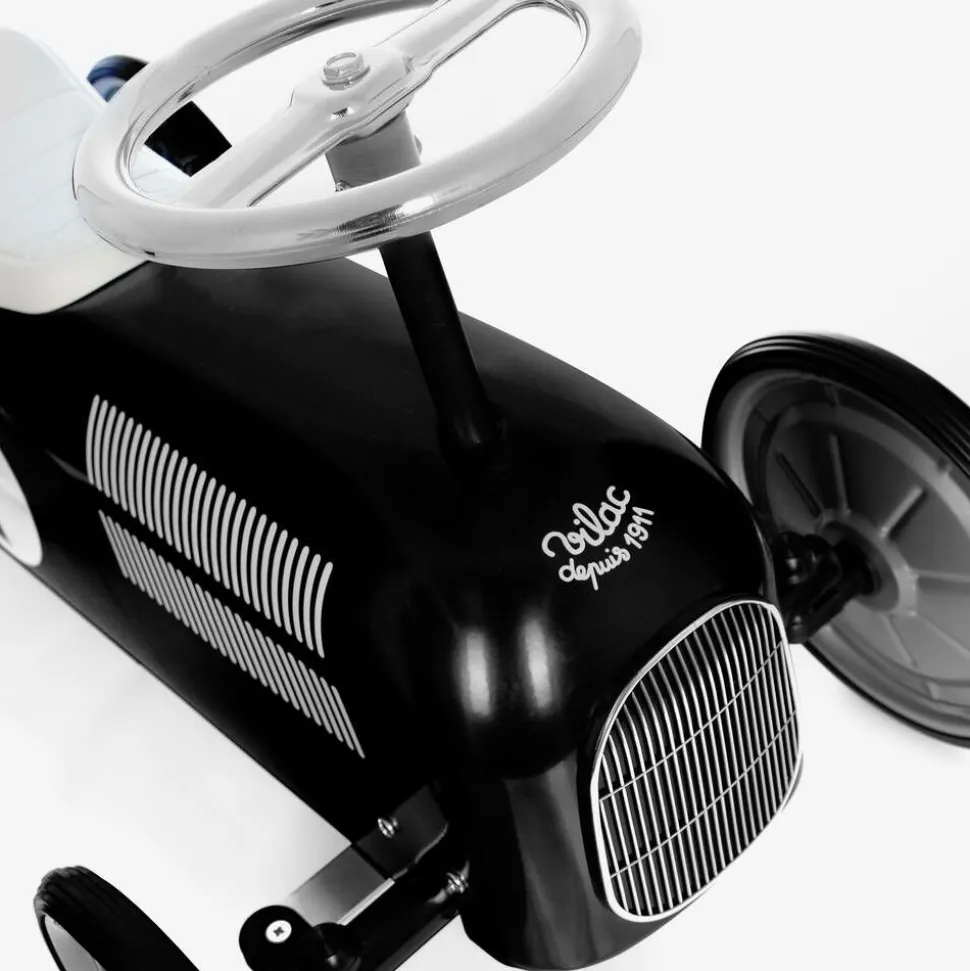 Black Ride-On Vintage Car (76cm)