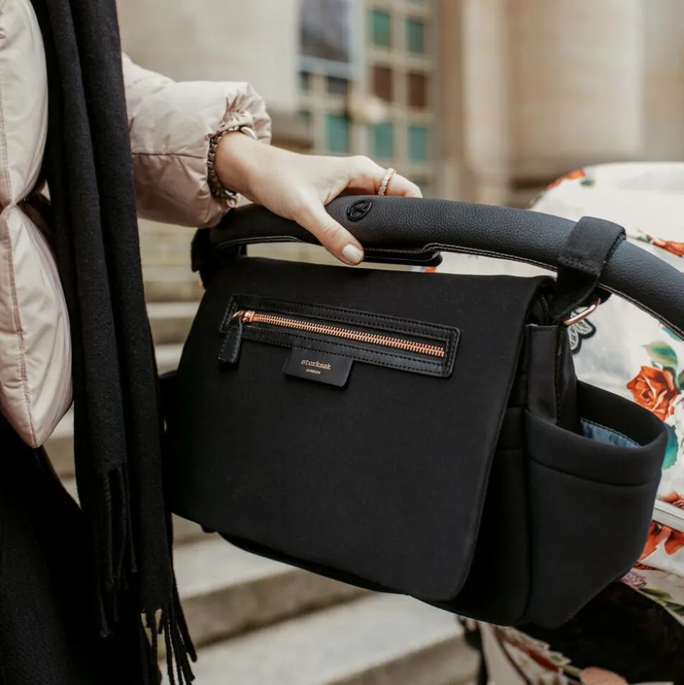 Black Scuba Luxe Stroller Organiser (42cm)