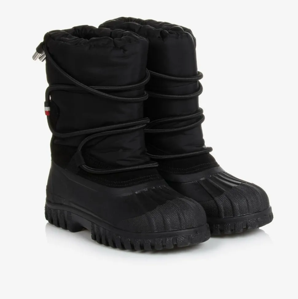 Black Snow Boots