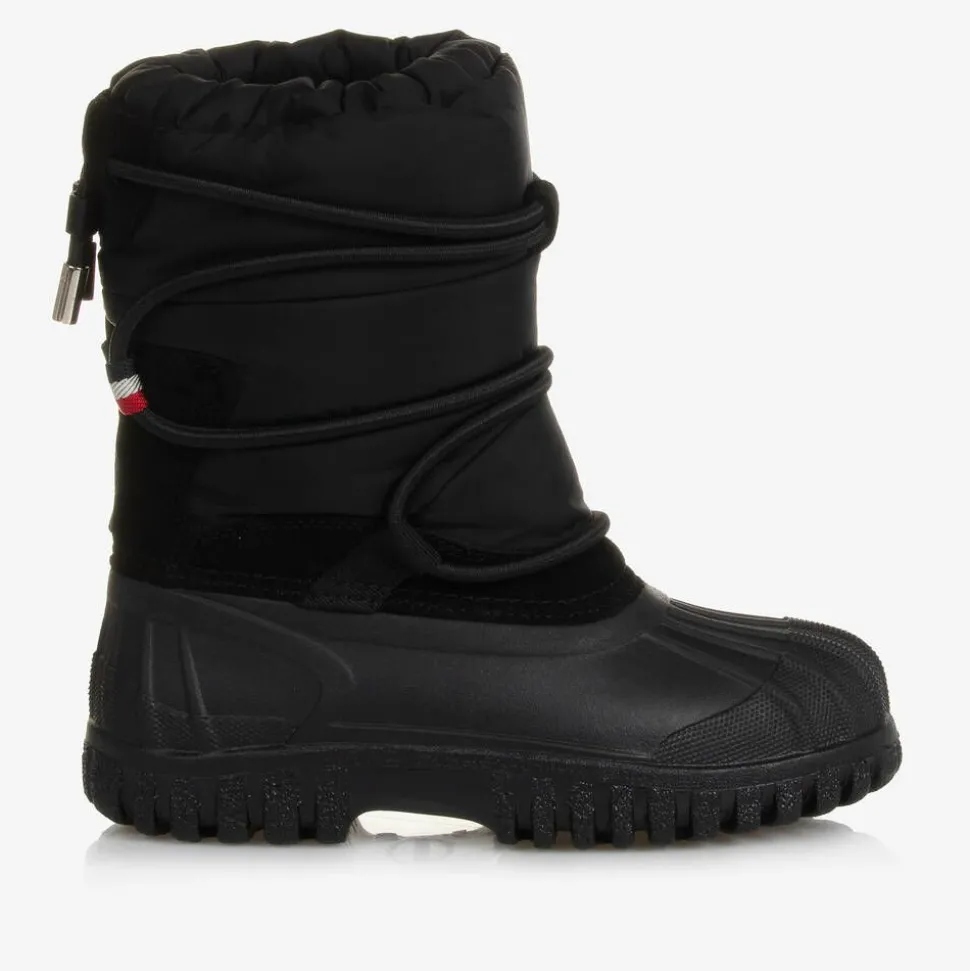 Black Snow Boots