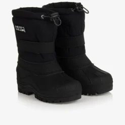 Black Snow Boots