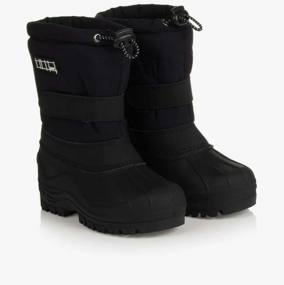 Black Snow Boots