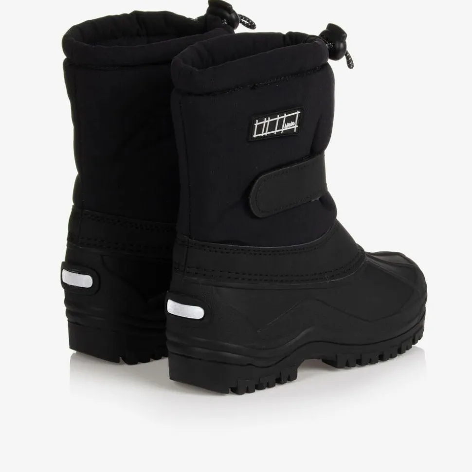 Black Snow Boots