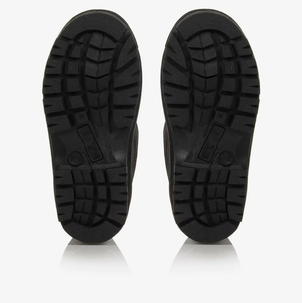 Black Snow Boots