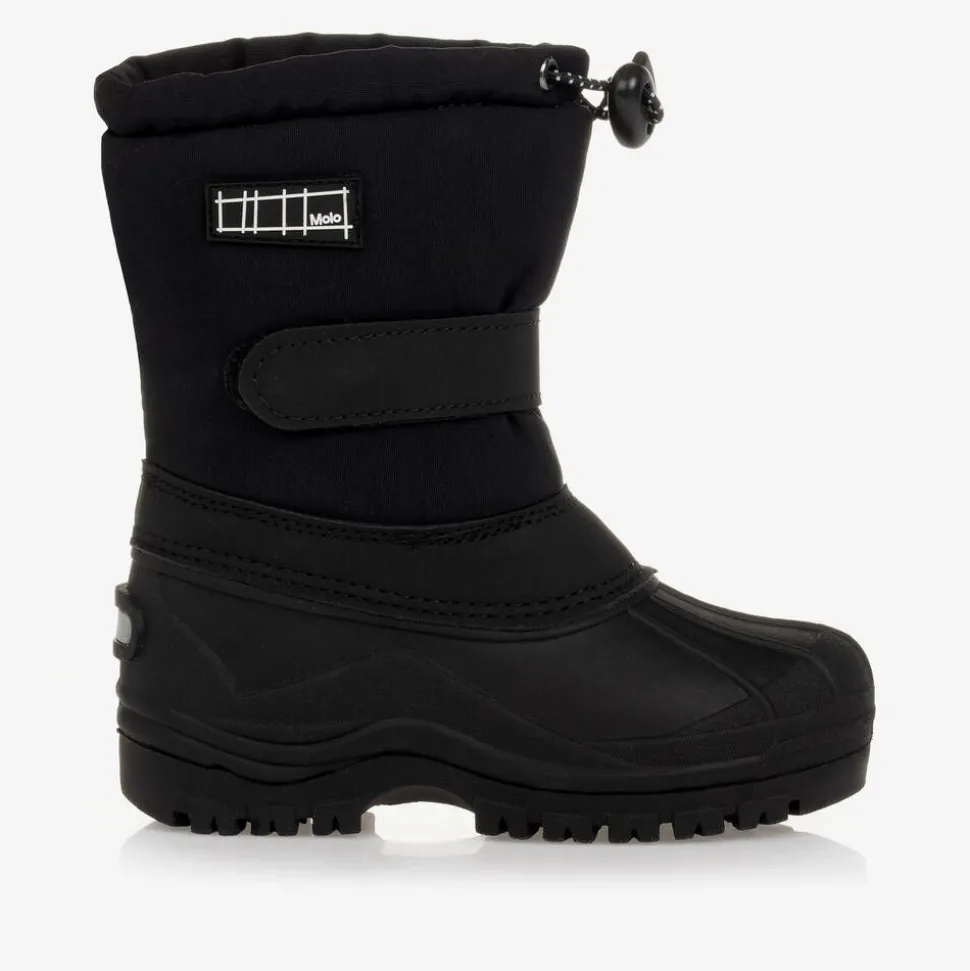 Black Snow Boots