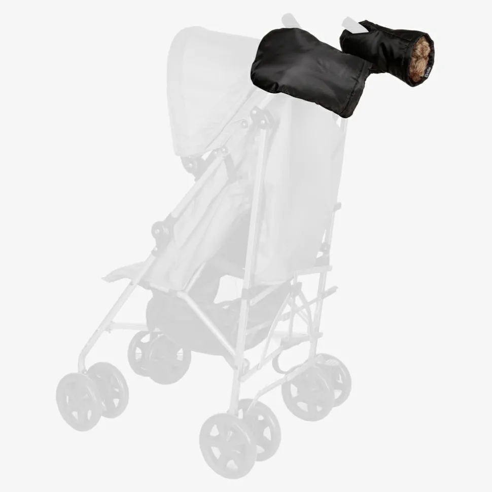 Black Stroller Mittens