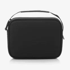 Black Swoosh Logo Lunch Bag (26cm)