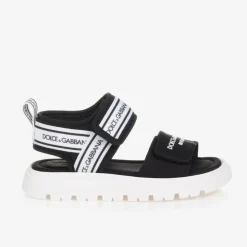 Black Velcro Sandals