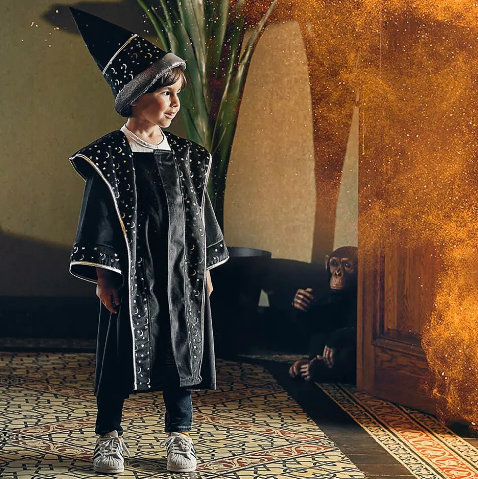 Black Velvet Wizard Costume